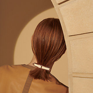 Chain Ribbon Hair Clip